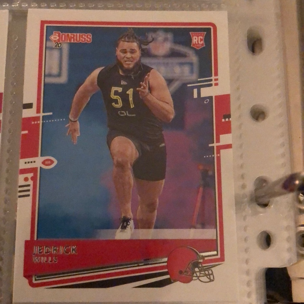 Jedrick Wills Rookie Card